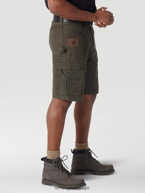loden riggs workwear ripstop ranger cargo short vīriešiem apģērbs Wrangler BFNTB524