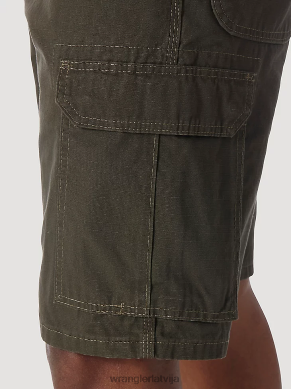 loden riggs workwear ripstop ranger cargo short vīriešiem apģērbs Wrangler BFNTB524