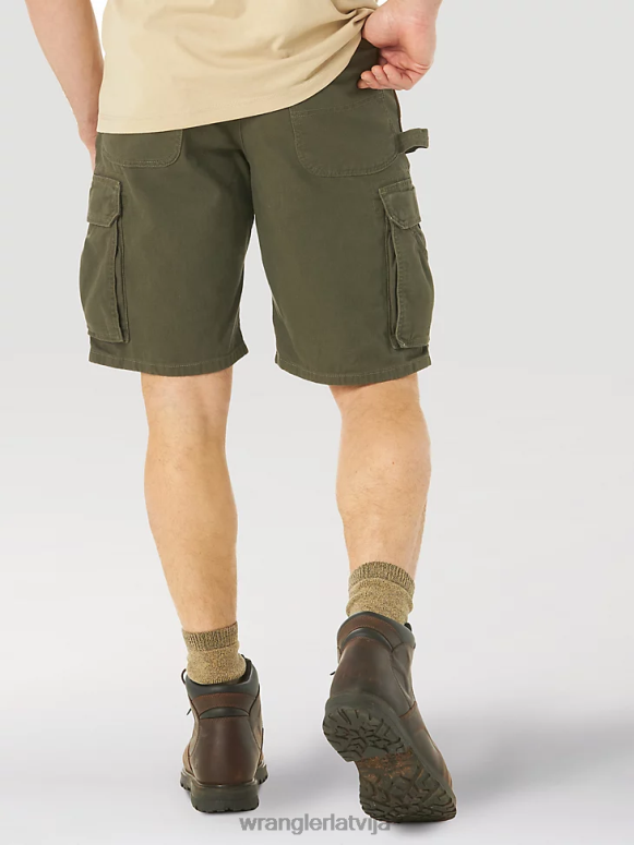 loden riggs workwear stretch ranger cargo short vīriešiem apģērbs Wrangler BFNTB537