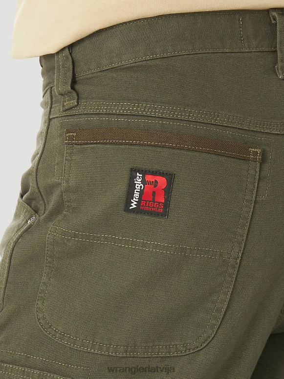 loden riggs workwear stretch ranger cargo short vīriešiem apģērbs Wrangler BFNTB537