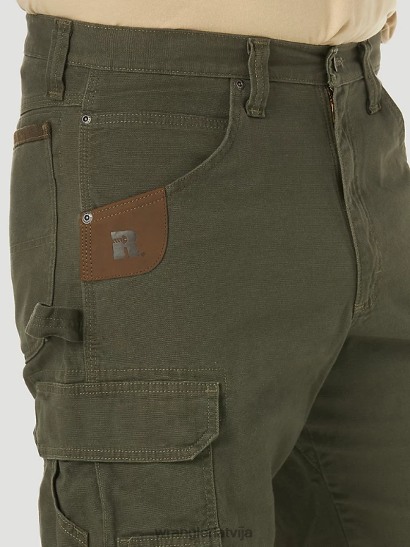 loden riggs workwear stretch ranger cargo short vīriešiem apģērbs Wrangler BFNTB537