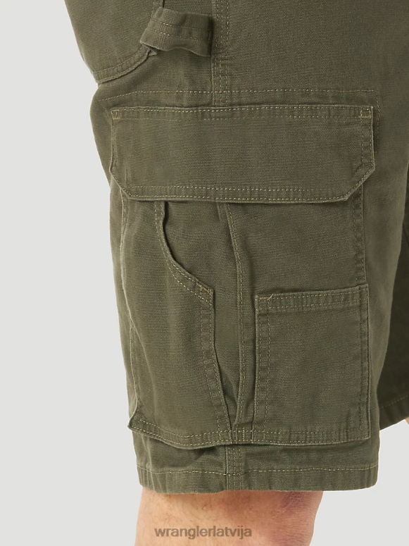 loden riggs workwear stretch ranger cargo short vīriešiem apģērbs Wrangler BFNTB537