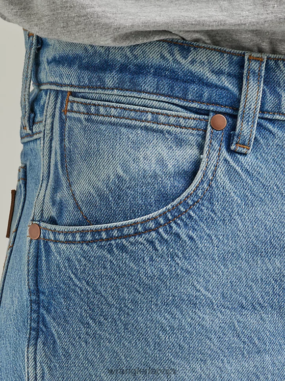 līdzenumi iznīcināts brīvs piegriezums džins vīriešiem apģērbs Wrangler BFNTB144