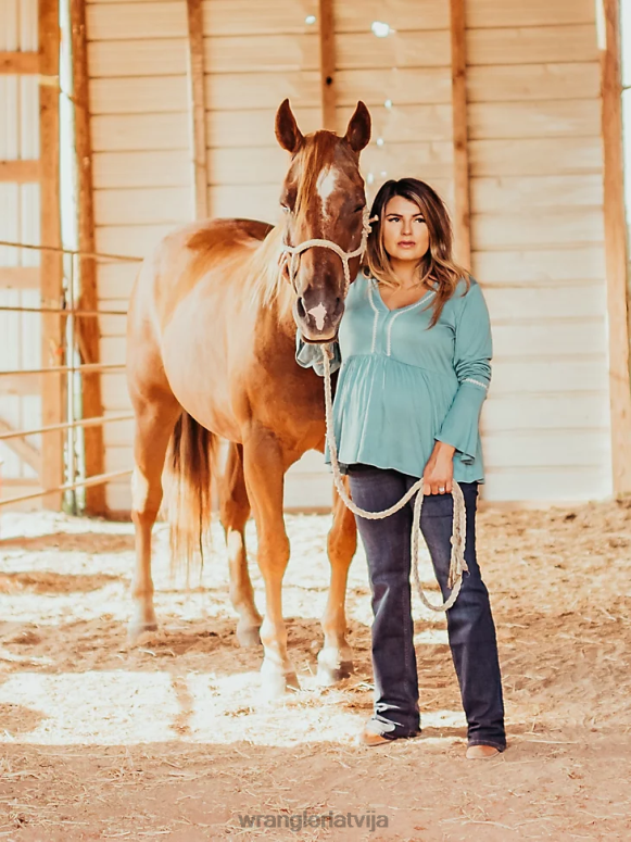 m mazgāt retro mae grūtnieču džinsi sievietes apģērbs Wrangler BFNTB807