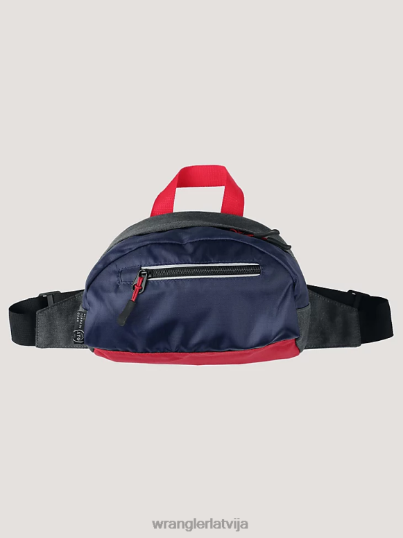 matēts melns atg ādas elastīga josta vīriešiem Piederumi Wrangler BFNTB643