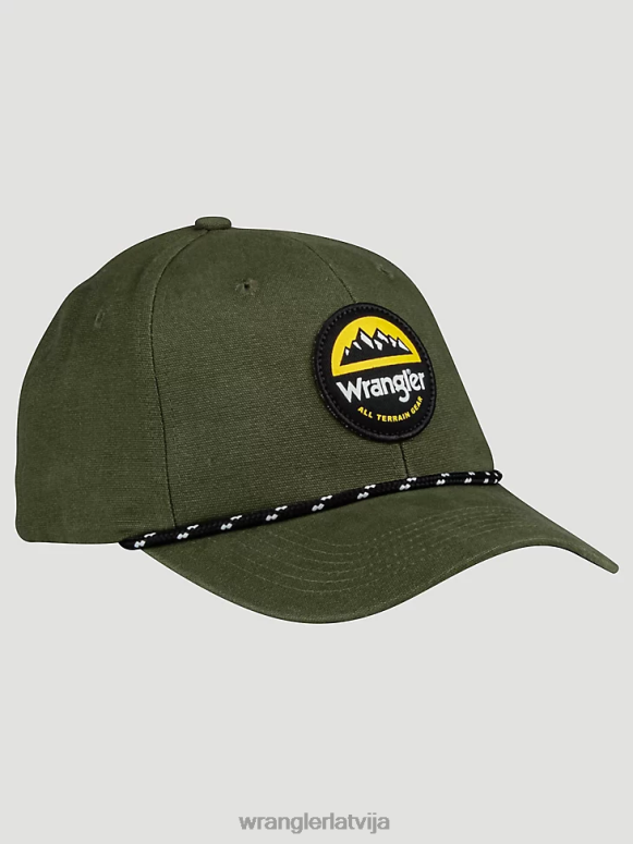 matēts melns atg ādas elastīga josta vīriešiem Piederumi Wrangler BFNTB643