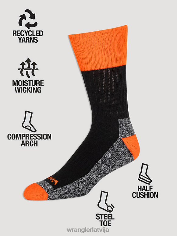 matēts melns atg ādas elastīga josta vīriešiem Piederumi Wrangler BFNTB714