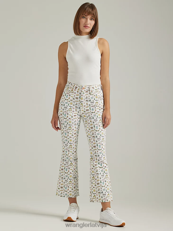 mazgāt bootcut džinsi sievietes apģērbs Wrangler BFNTB779