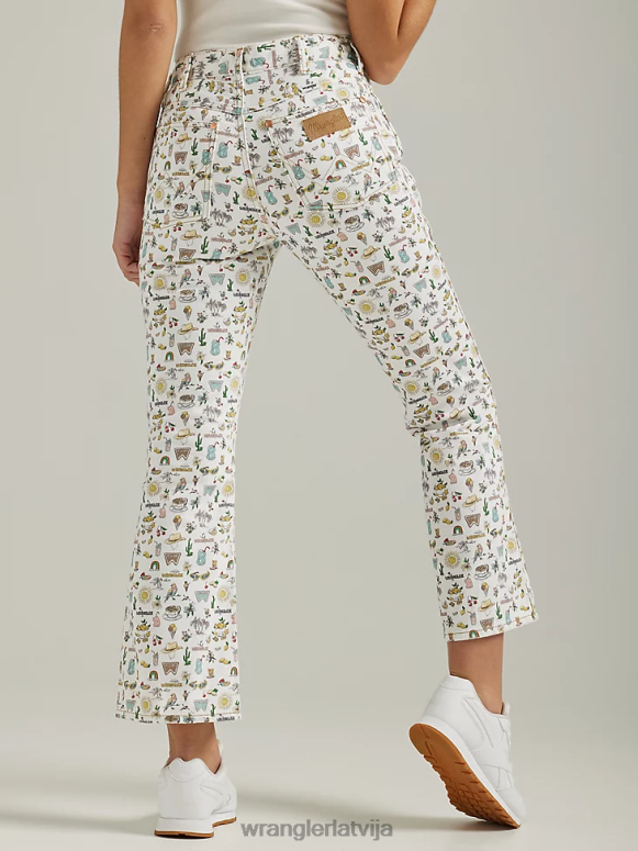 mazgāt bootcut džinsi sievietes apģērbs Wrangler BFNTB779