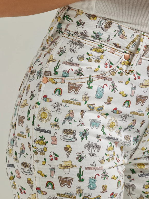 mazgāt bootcut džinsi sievietes apģērbs Wrangler BFNTB779