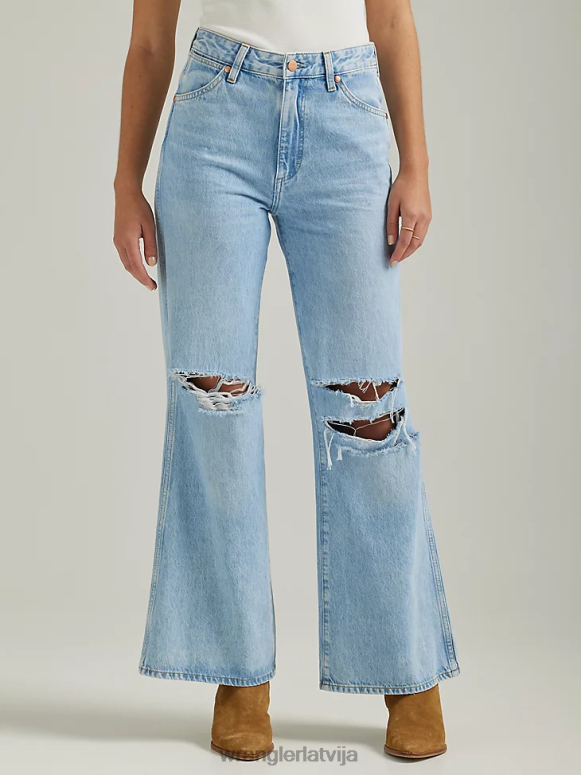 mazgāt bootcut džinsi sievietes apģērbs Wrangler BFNTB779