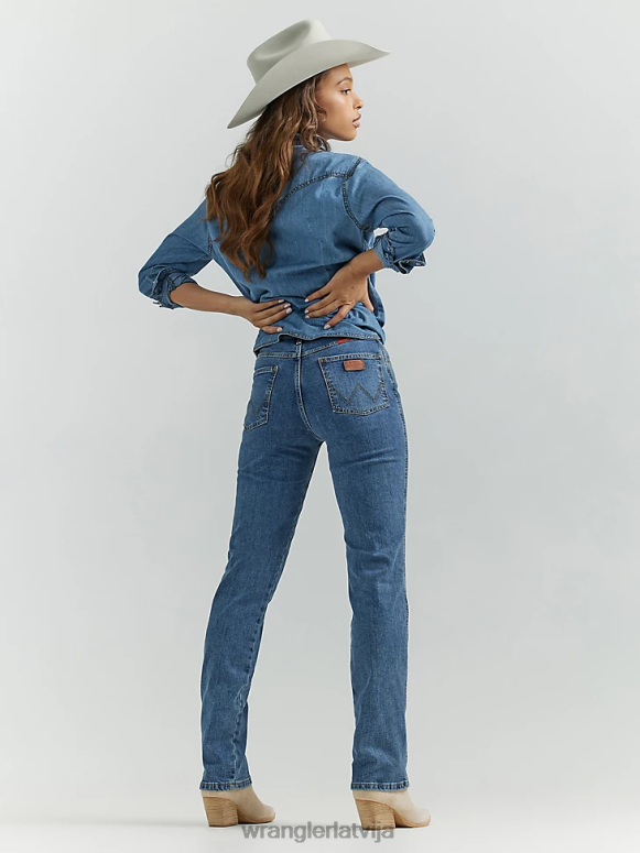 mazgāt bootcut džinsi sievietes apģērbs Wrangler BFNTB779
