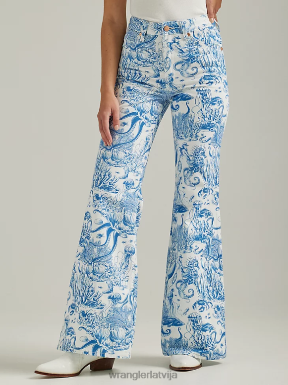 mazgāt bootcut džinsi sievietes apģērbs Wrangler BFNTB779