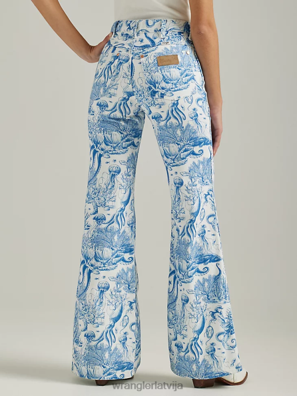 mazgāt bootcut džinsi sievietes apģērbs Wrangler BFNTB779