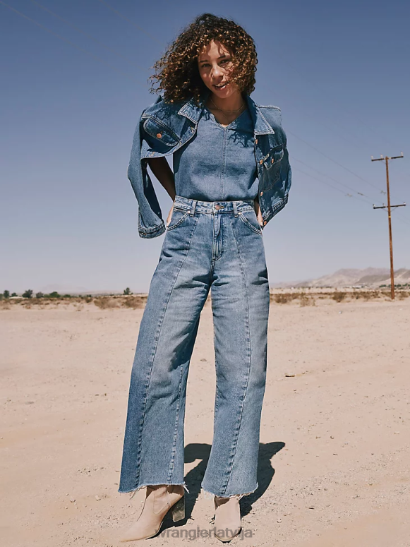 mazgāt bootcut džinsi sievietes apģērbs Wrangler BFNTB779