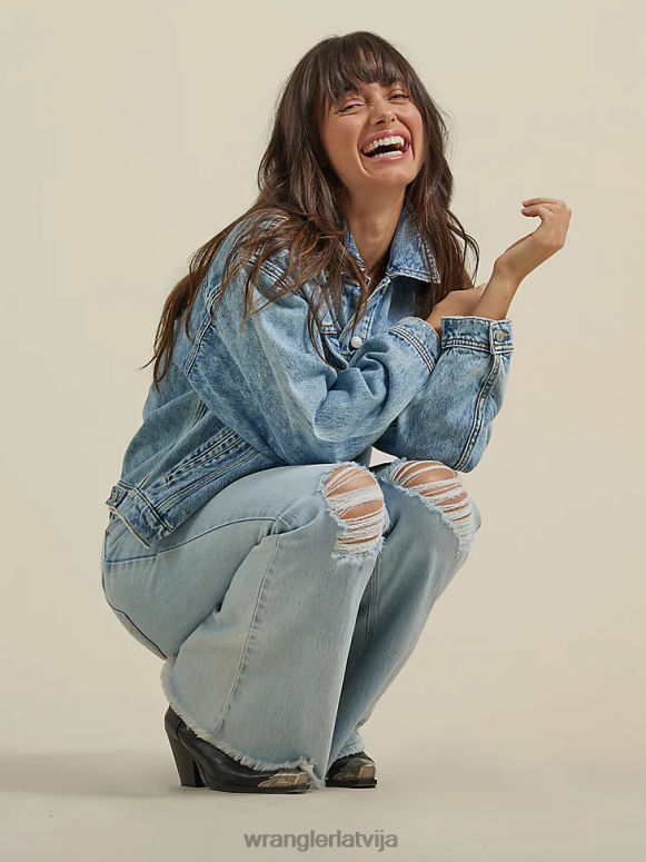 mazgāt bootcut džinsi sievietes apģērbs Wrangler BFNTB779