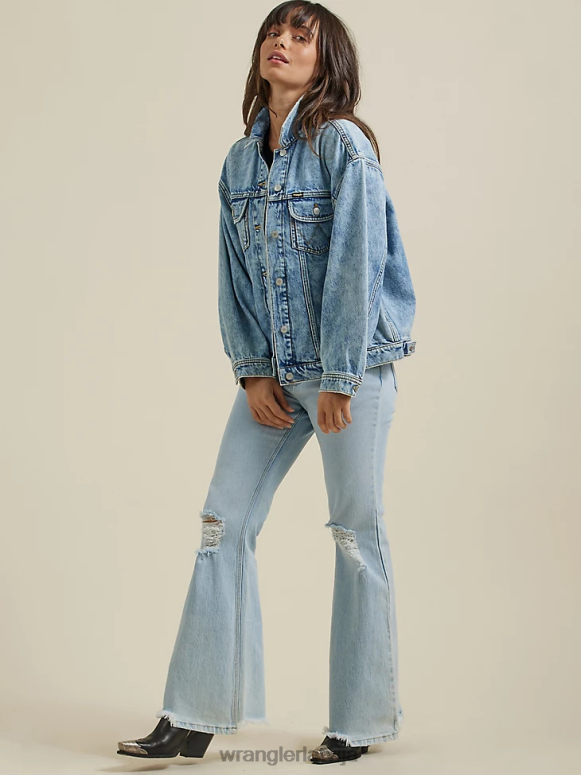 mazgāt bootcut džinsi sievietes apģērbs Wrangler BFNTB779