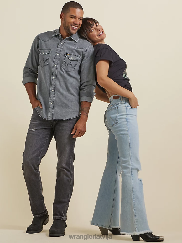 mazgāt bootcut džinsi sievietes apģērbs Wrangler BFNTB779