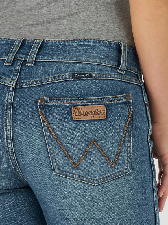 mazgāt bootcut džinsi sievietes apģērbs Wrangler BFNTB779