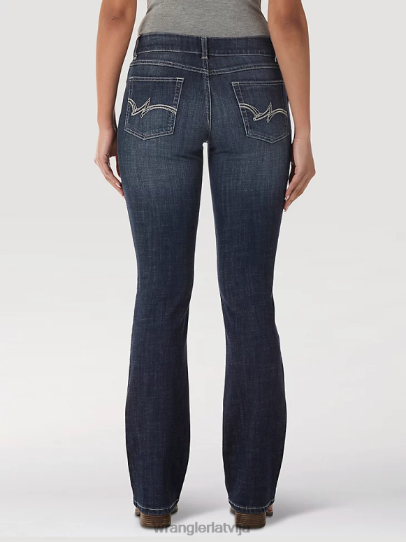 mazgāt bootcut džinsi sievietes apģērbs Wrangler BFNTB779