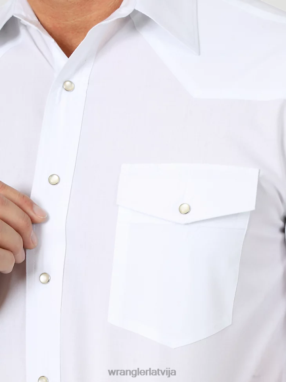 mazgāta melnā krāsā mantojuma darba krekls vīriešiem apģērbs Wrangler BFNTB474