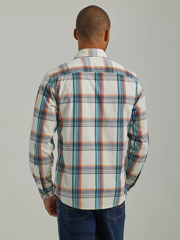 medus kovboju mazgāšanas rūtains krekls vīriešiem apģērbs Wrangler BFNTB411