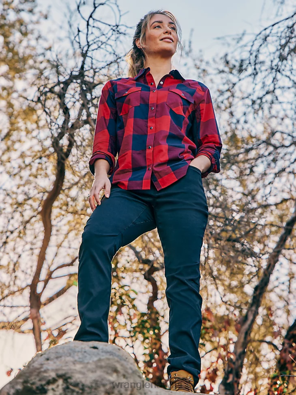 melns atg by slim utility pant sievietes apģērbs Wrangler BFNTB819