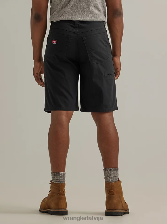 melns darba apģērbu tehniķa īss vīriešiem apģērbs Wrangler BFNTB574