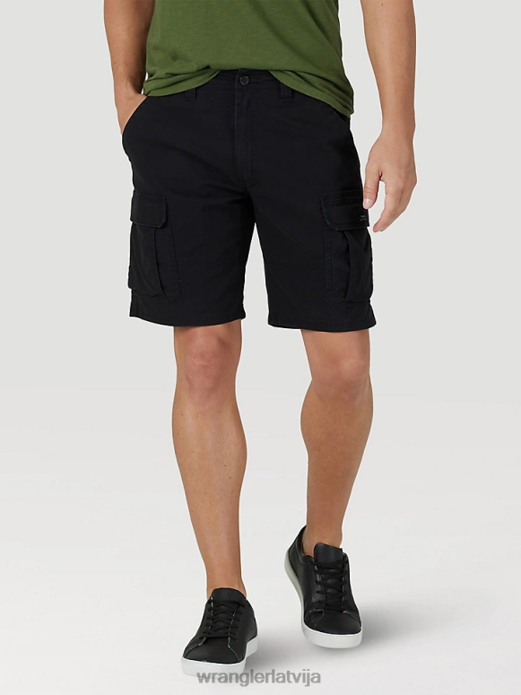 melns piecu zvaigžņu premium kravas īss vīriešiem apģērbs Wrangler BFNTB512