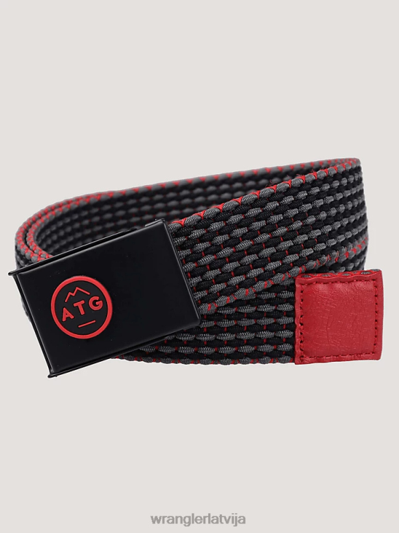 melns pīta stiepšanās josta vīriešiem Piederumi Wrangler BFNTB712