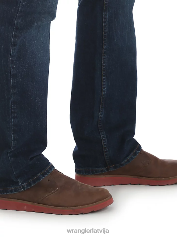 metro Pieczvaigžņu augstākās kvalitātes džinsa elastīgs džinss komfortablumam taisni pieguļošam džinsam vīriešiem apģērbs Wrangler BFNTB194