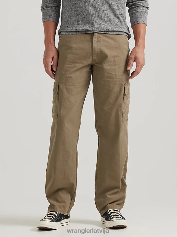 miežu autentiskas relaksētas kravas bikses vīriešiem apģērbs Wrangler BFNTB246