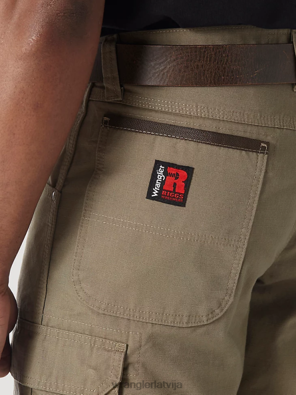 mizu riggs workwear ripstop ranger cargo short vīriešiem apģērbs Wrangler BFNTB522