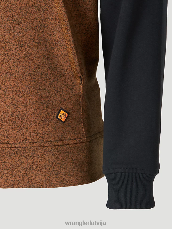 māls fr ugunsizturīgs džemperis ar garām piedurknēm vīriešiem apģērbs Wrangler BFNTB510