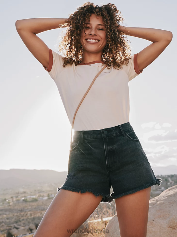 mēness gaisma augstceltne vintage cut-off short sievietes apģērbs Wrangler BFNTB834