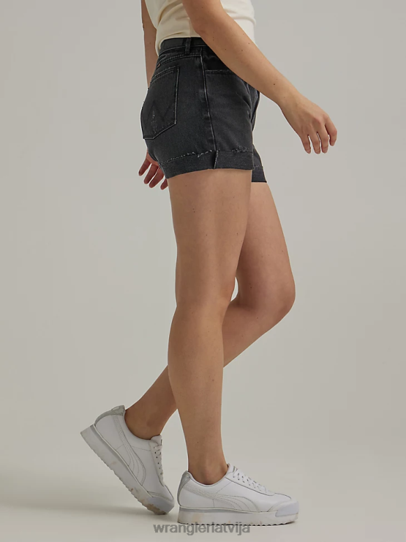 mēness gaisma iznīcināts džinsa ruļļa īss sievietes apģērbs Wrangler BFNTB850