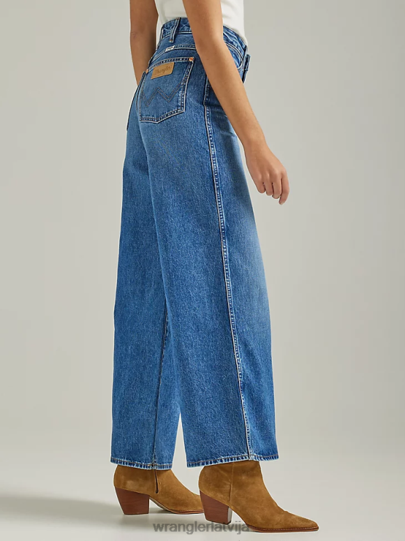 mīlēts visā pasaulē 661 augstceltnes džinsi ar platām kājām sievietes apģērbs Wrangler BFNTB771