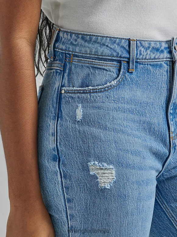 mīlēts visā pasaulē 661 augstceltnes džinsi ar platām kājām sievietes apģērbs Wrangler BFNTB771