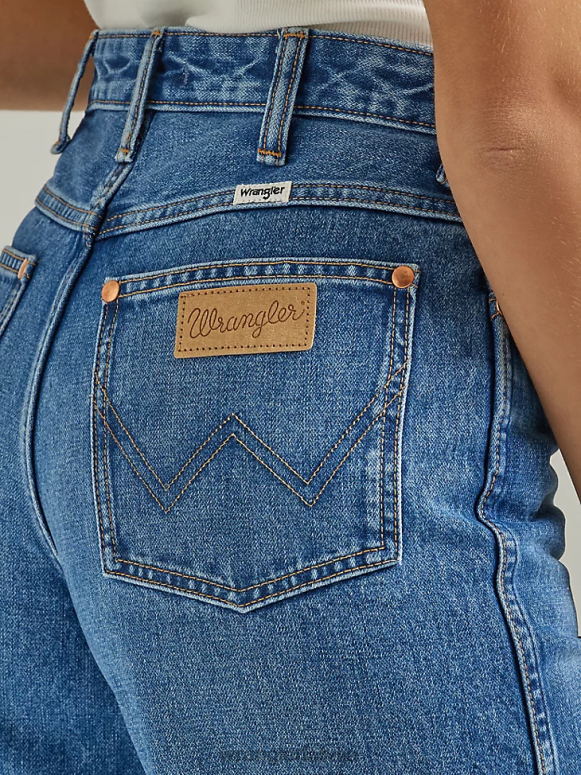 mīlēts visā pasaulē 661 augstceltnes džinsi ar platām kājām sievietes apģērbs Wrangler BFNTB771