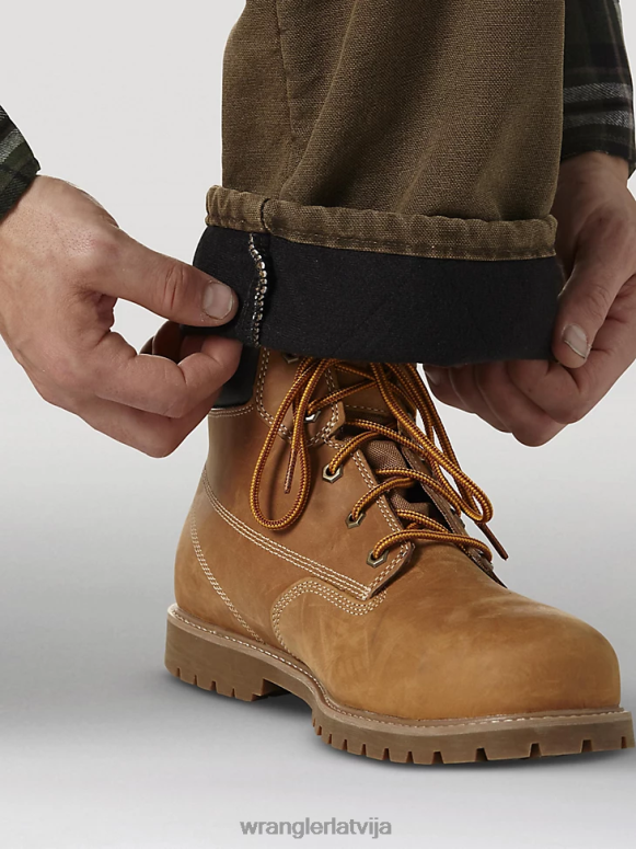 nakts brūns izturīgs nodiluma termodžinss vīriešiem apģērbs Wrangler BFNTB195