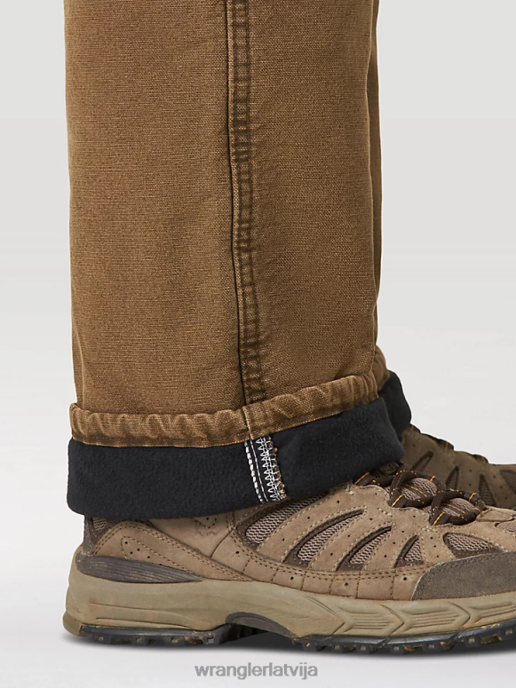 nakts brūns izturīgs nodiluma termodžinss vīriešiem apģērbs Wrangler BFNTB195