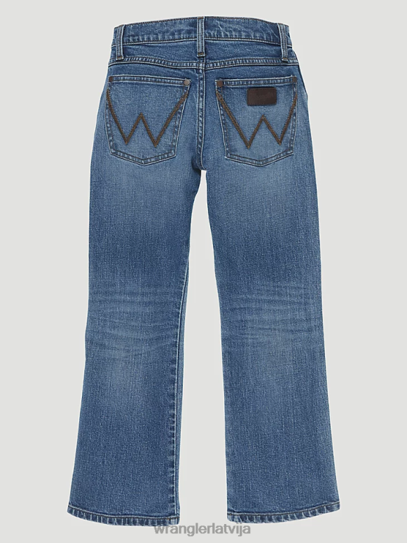 nakts debesis retro bootcut džinsi zēni apģērbs Wrangler BFNTB973