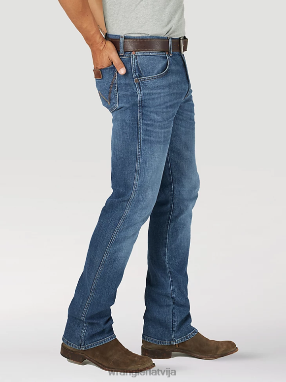 nakts debesis retro slim fit bootcut džinsi vīriešiem apģērbs Wrangler BFNTB6