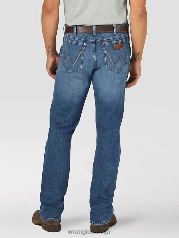 nakts debesis retro slim fit bootcut džinsi vīriešiem apģērbs Wrangler BFNTB6