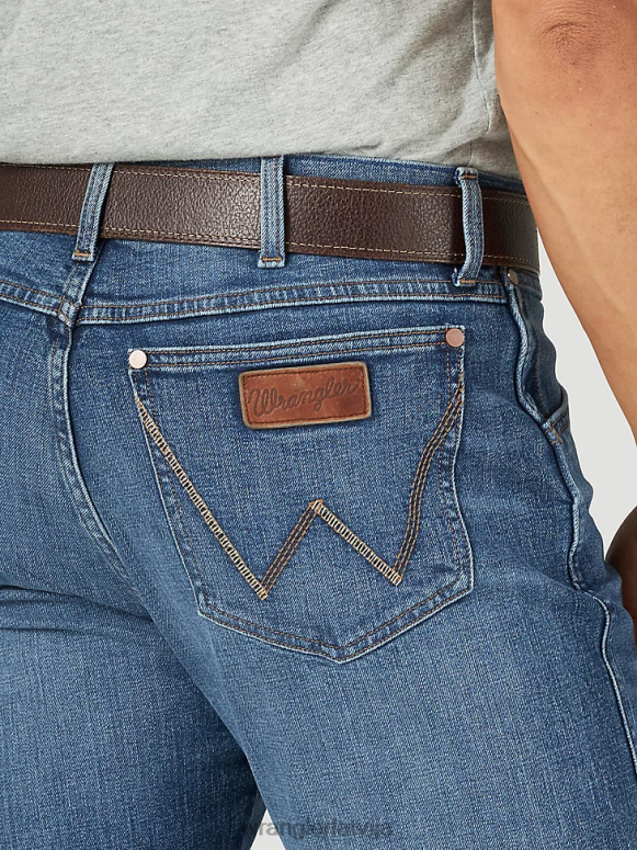 nakts debesis retro slim fit bootcut džinsi vīriešiem apģērbs Wrangler BFNTB6