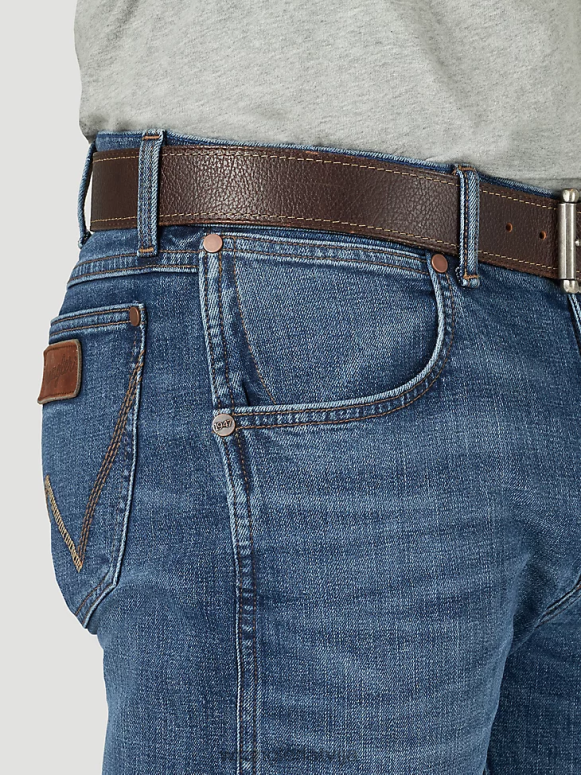 nakts debesis retro slim fit bootcut džinsi vīriešiem apģērbs Wrangler BFNTB6