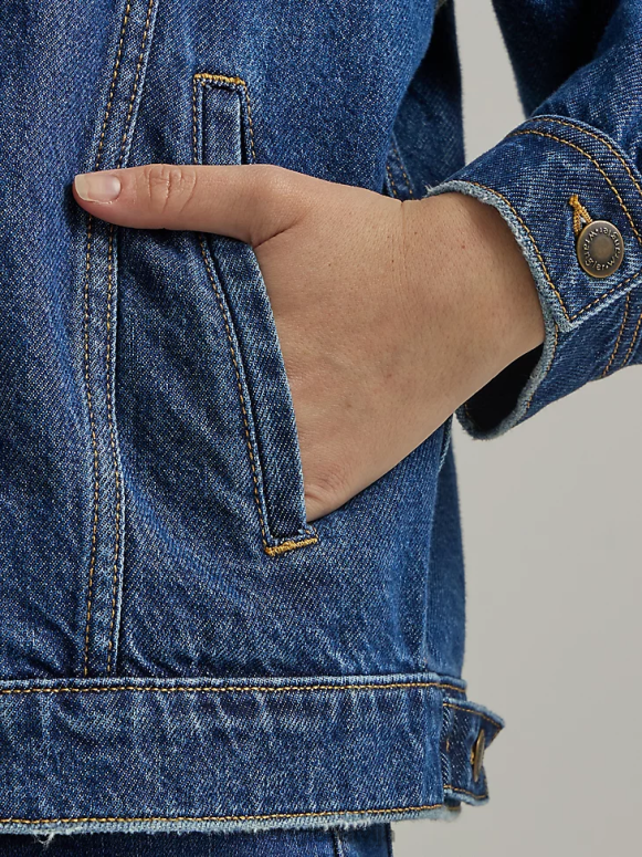 narcise draudzenes džinsa jaka sievietes apģērbs Wrangler BFNTB855