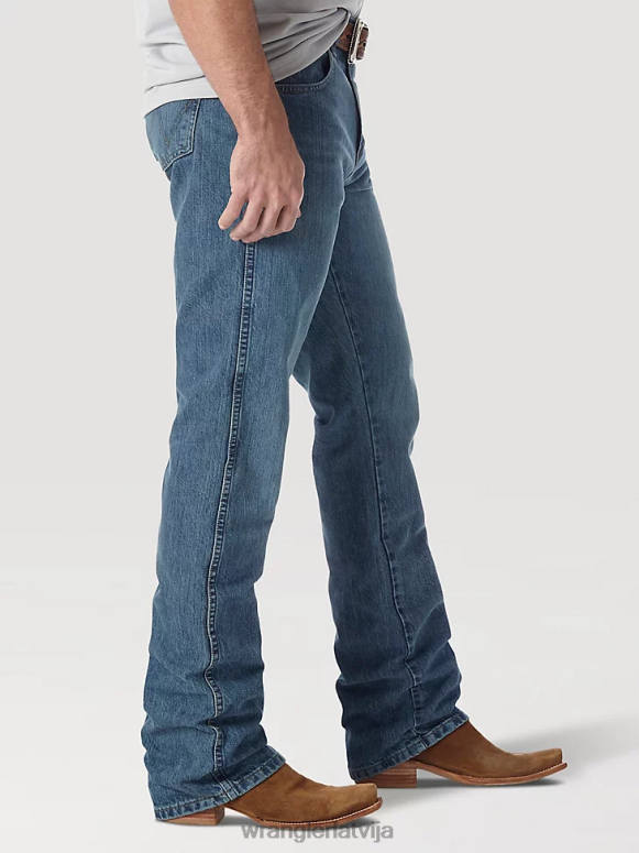nēsāts retro slim fit bootcut džinsi vīriešiem apģērbs Wrangler BFNTB9