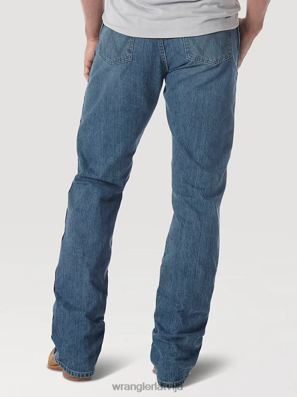 nēsāts retro slim fit bootcut džinsi vīriešiem apģērbs Wrangler BFNTB9