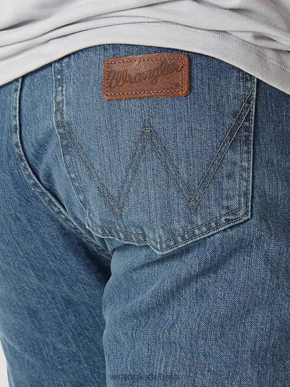 nēsāts retro slim fit bootcut džinsi vīriešiem apģērbs Wrangler BFNTB9